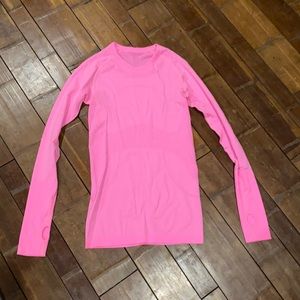 lululemon Run Swiftly Tech Long Sleeve Shirt Sz 4